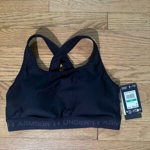 Under Armor Crossback Mid Bra